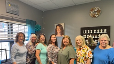 Shelly Sachs Wig Room with friends Photo