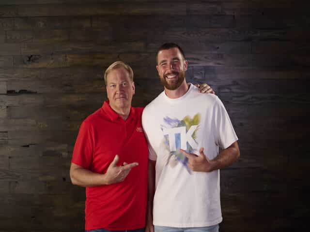 Aaron Sachs Teams Up with Travis Kelce